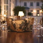 Vienna Nights Tote – Gold & Schwarz