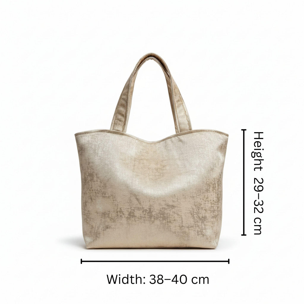 25 % Sale - Heritage Tote – Champagne Gold