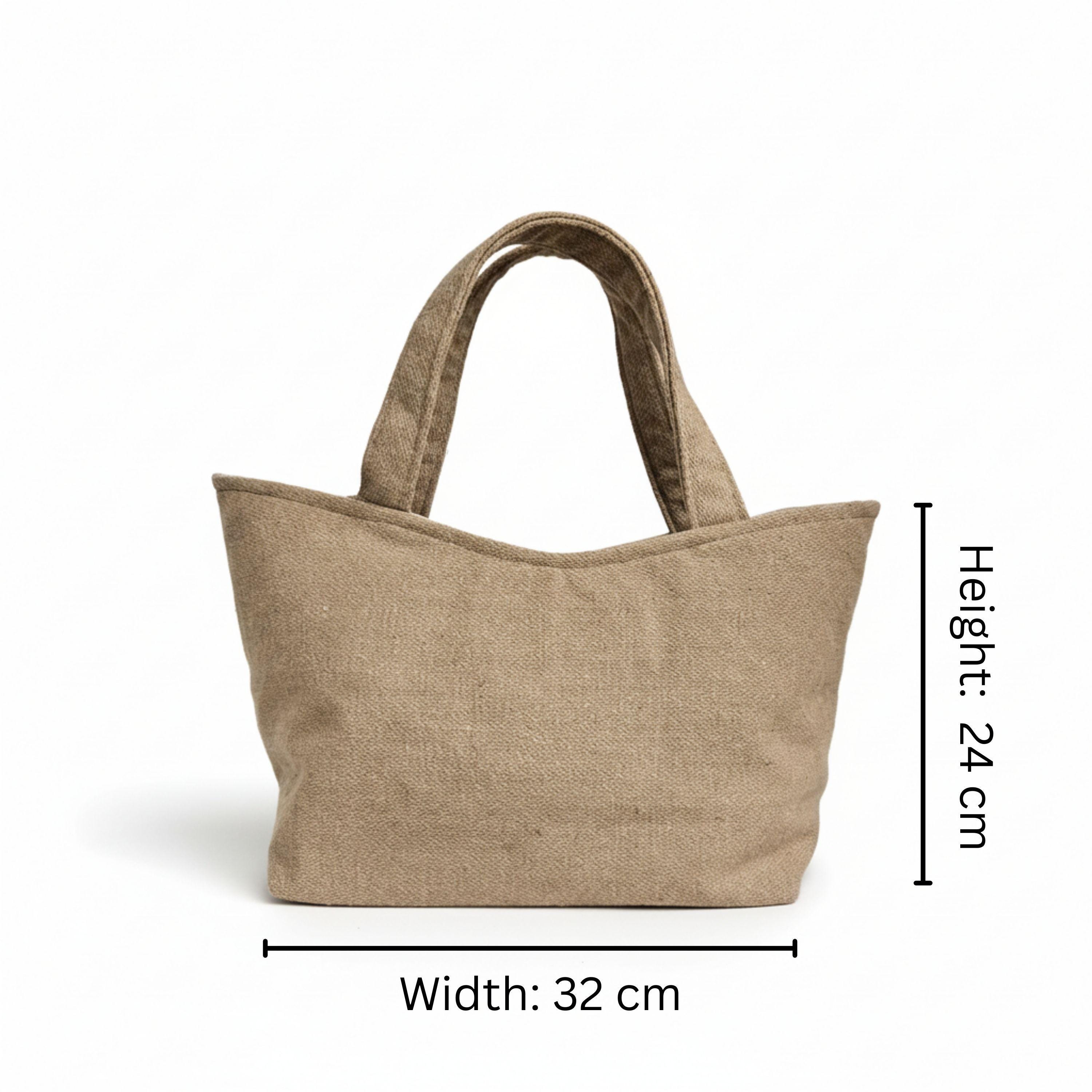 Old Money Tote – Beige & Wolle