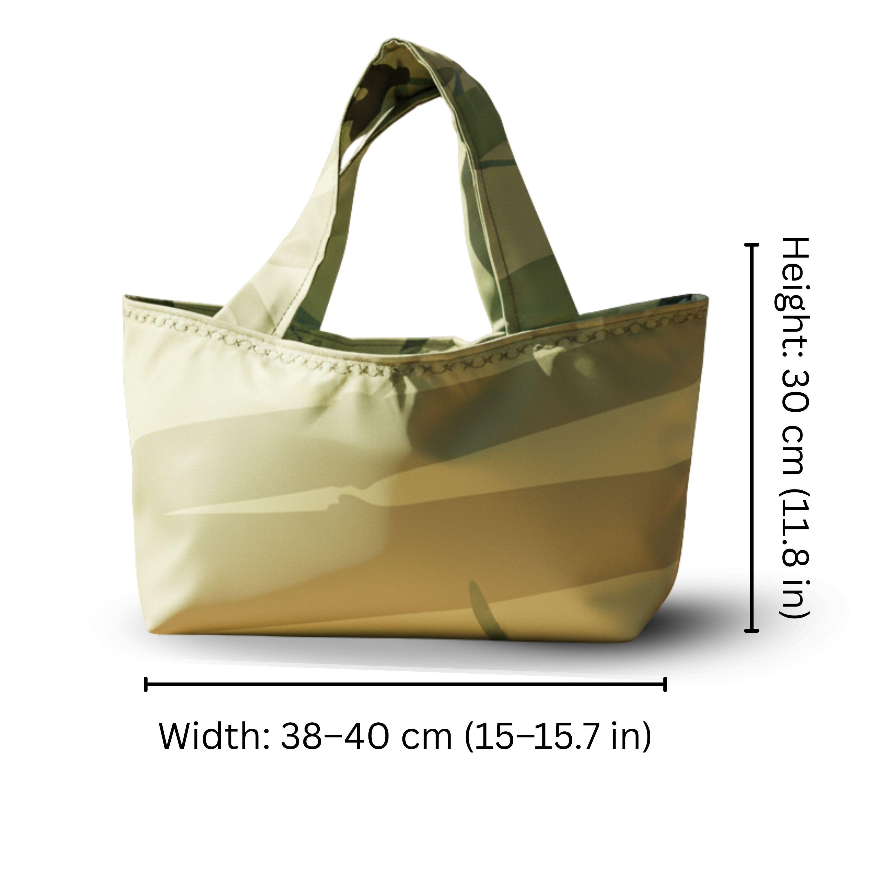 25 % Sale - Heritage Tote – Grün & Botanisch