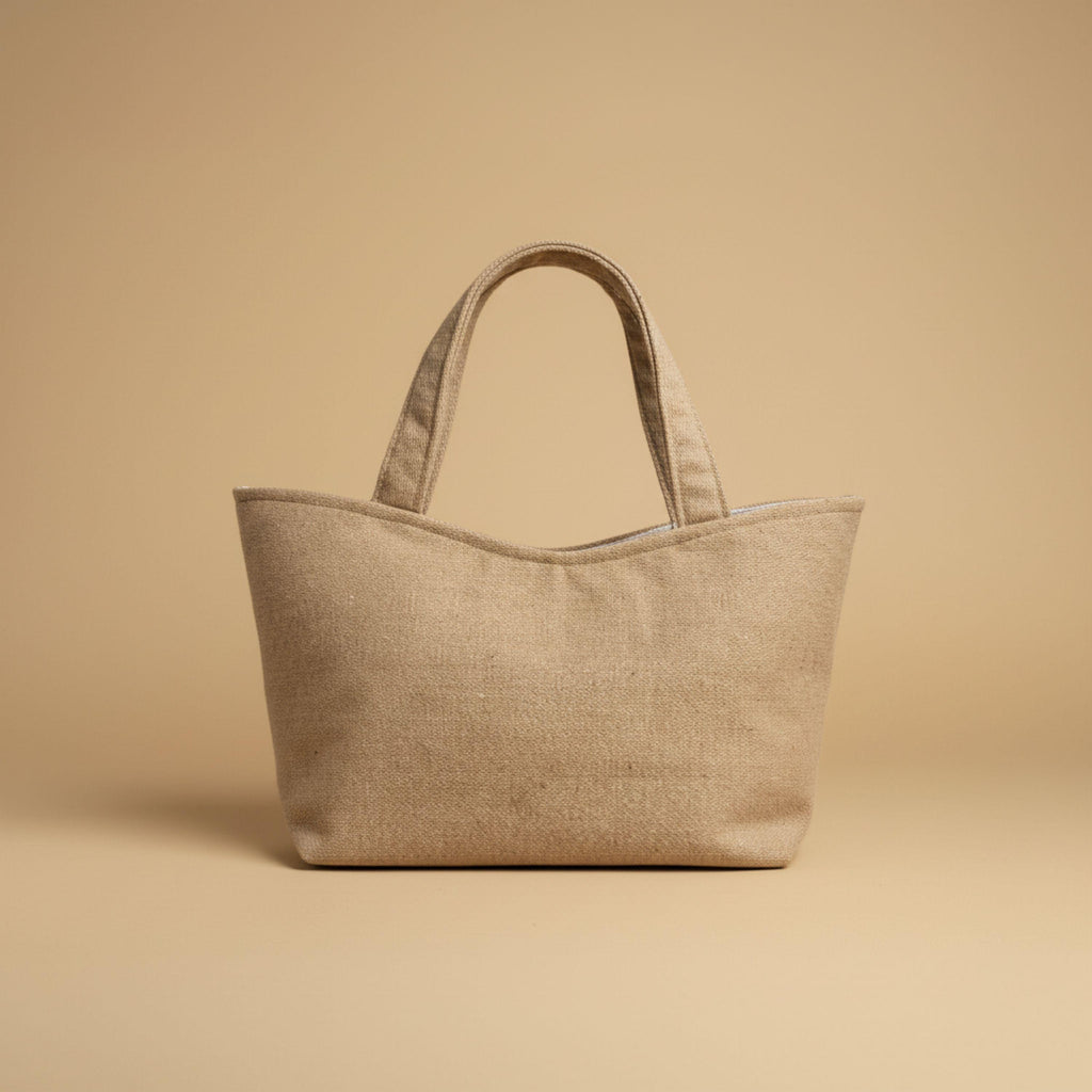 Old Money Tote – Beige & Wolle
