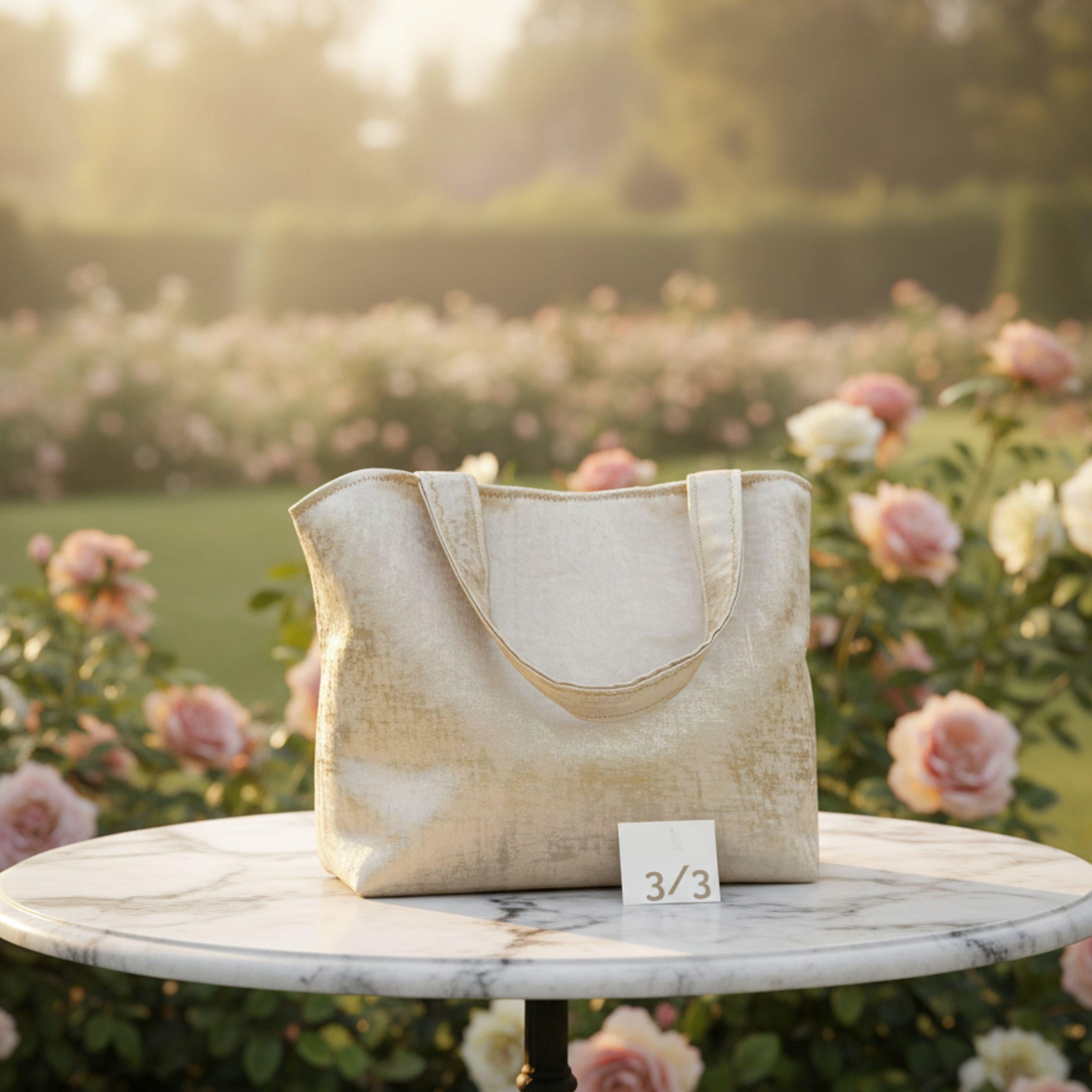 25 % Sale - Heritage Tote – Champagne Gold