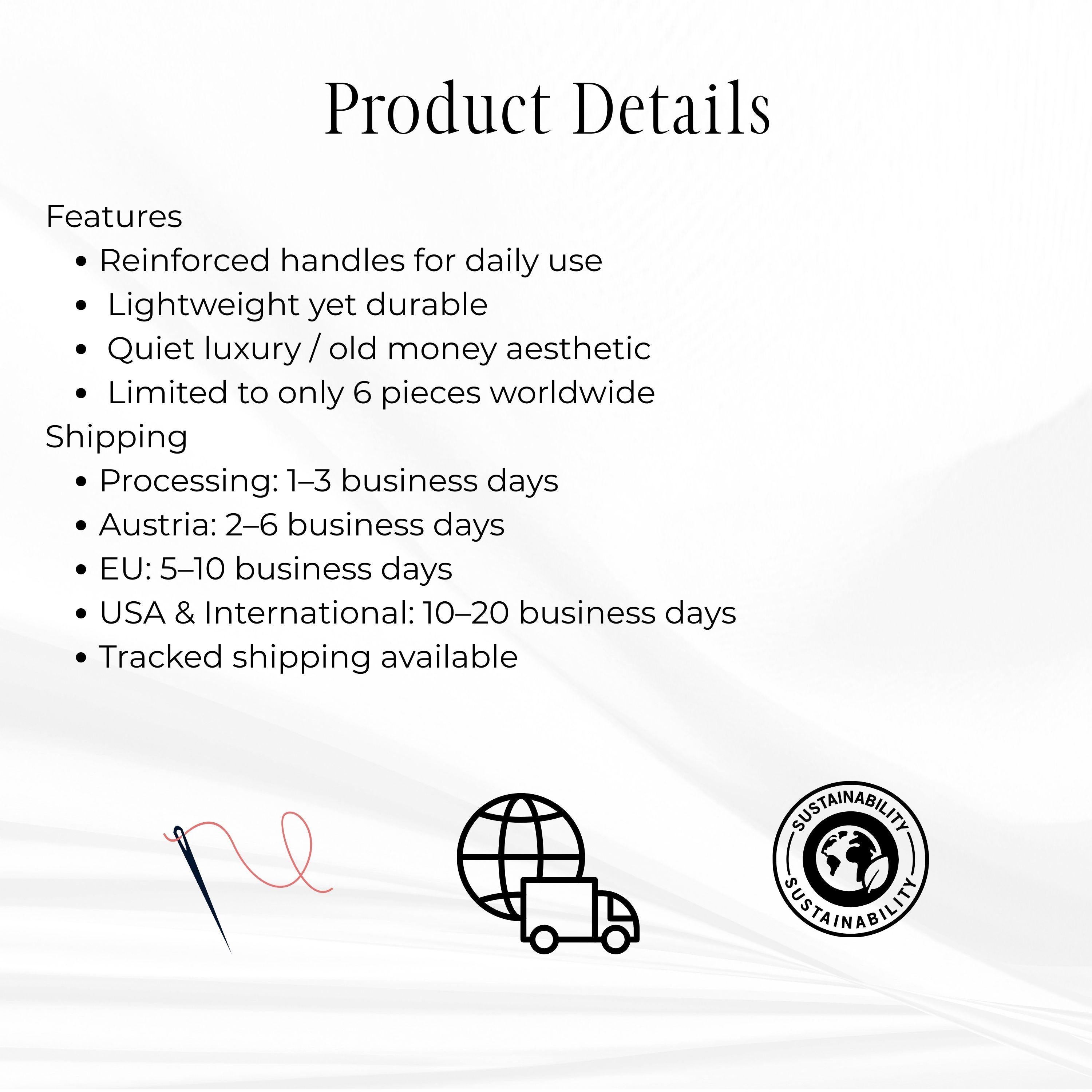 Old Money Tote – Grau