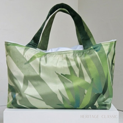 25 % Sale -  Heritage Classic Tote – Grün & Botanisch
