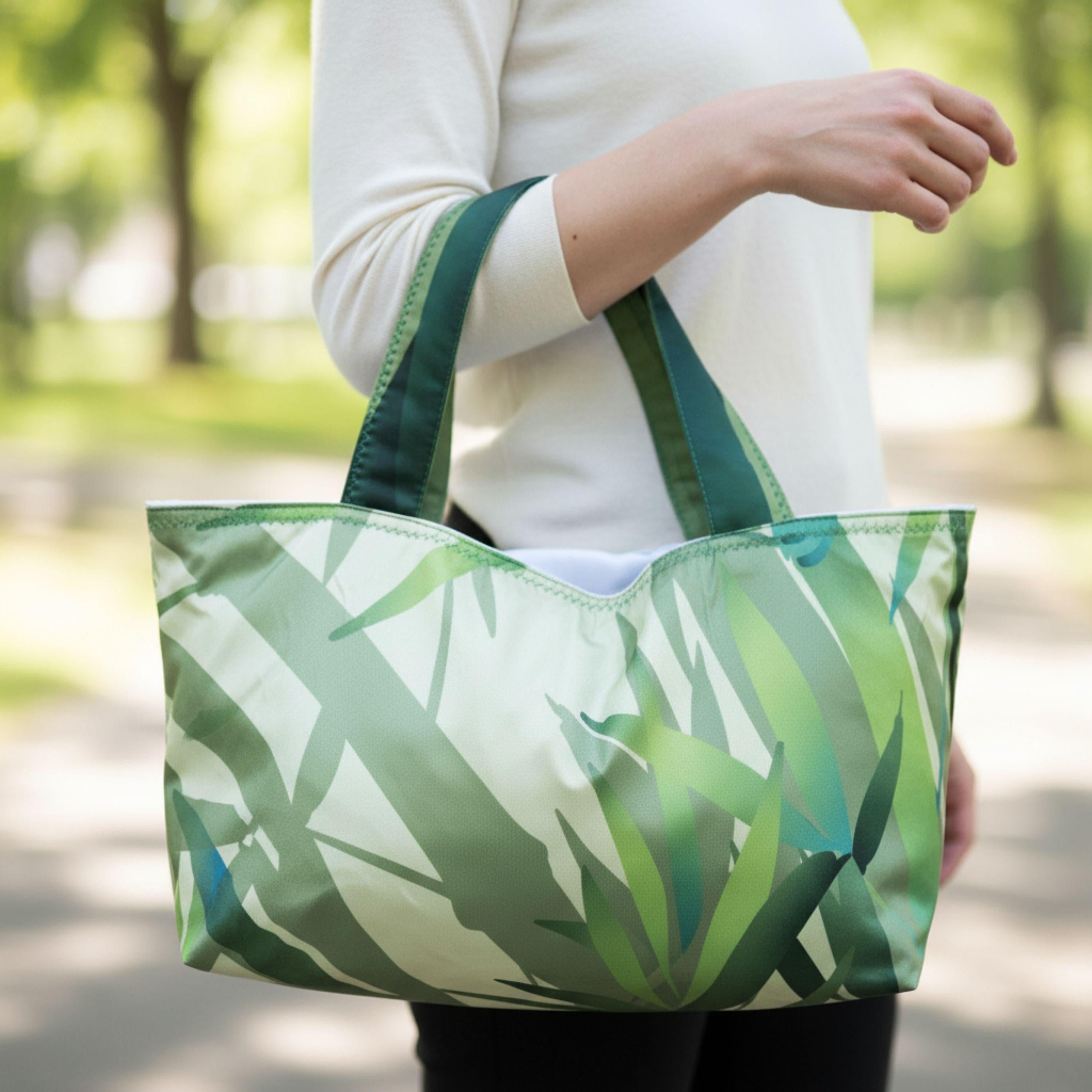 25 % Sale - Heritage Tote – Grün & Botanisch