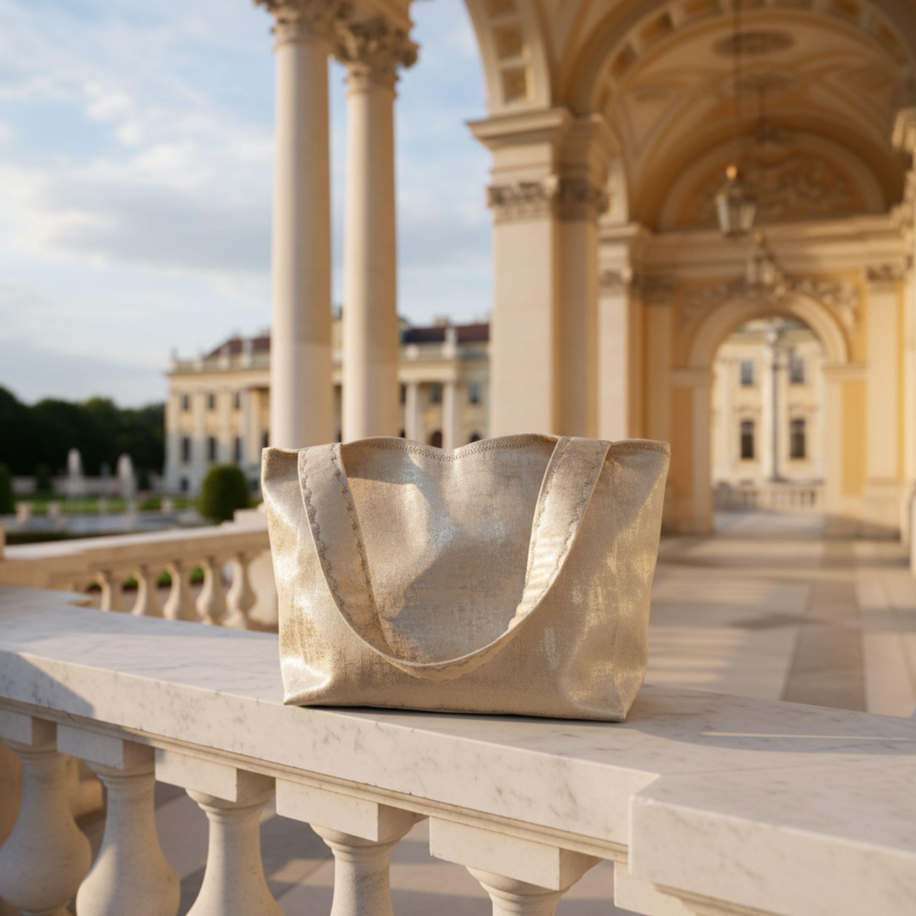 25 % Sale - Heritage Tote – Champagne Gold