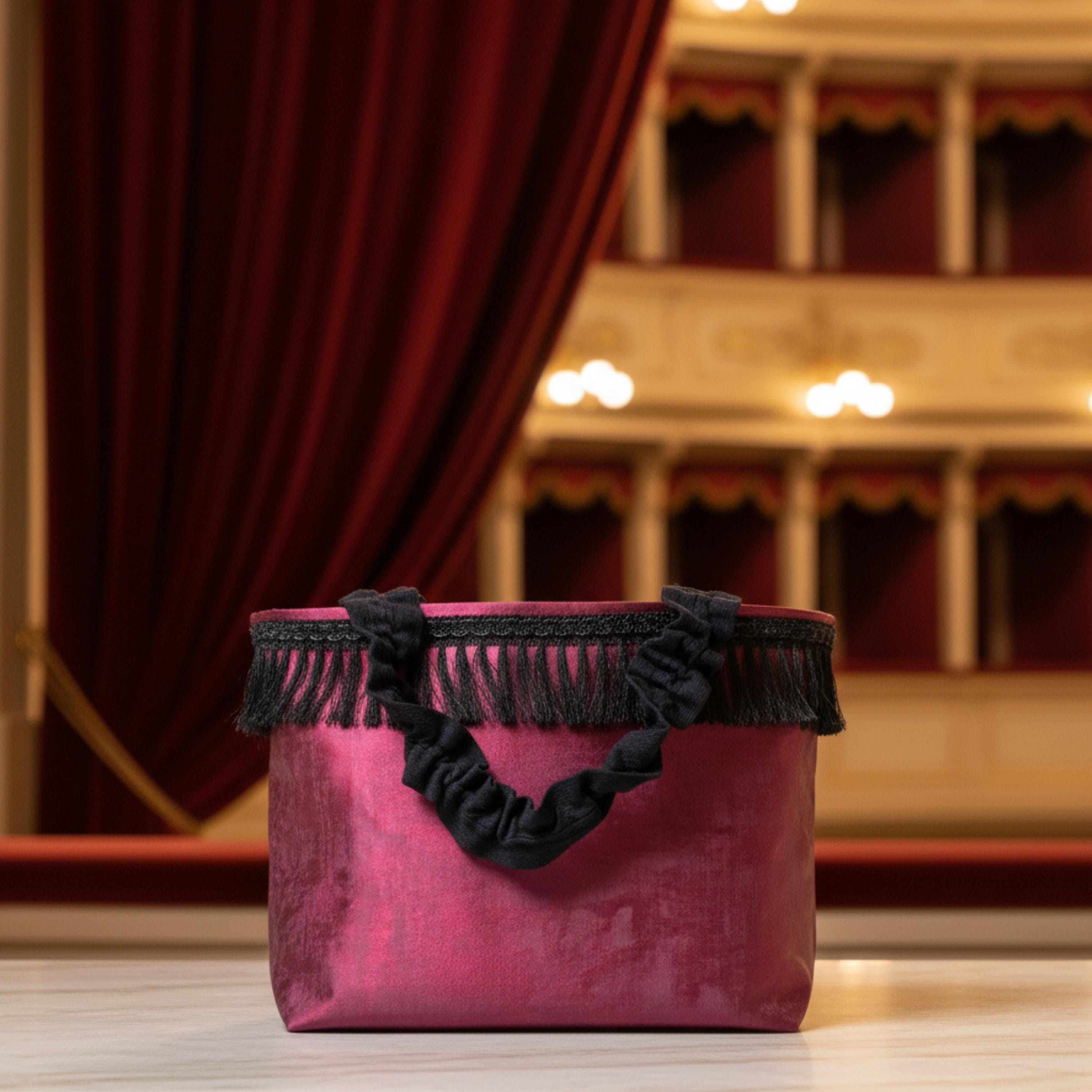 25 % Sale - Vienna Nights Tote – Burgundy & Fringe
